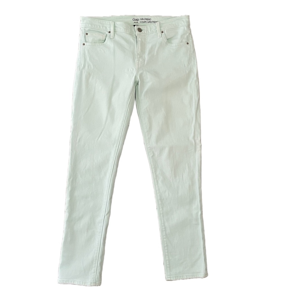 GAP Girlfriend Ankle Jeans in “Glass of Water”